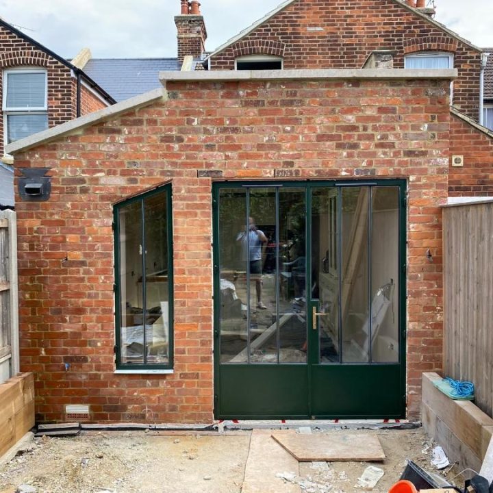 KPJ Construction (Kent) - Rear extension construction in Canterbury, Kent